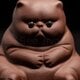 Чайная фигурка «Толстенький кот» – символ уюта и гармонии в чайных церемониях
